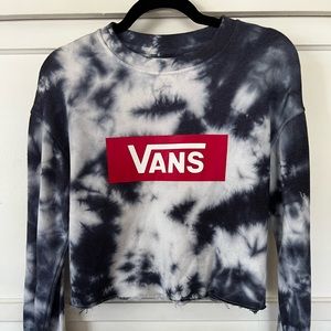 Vans women’s cropped long sleeve. Size small, fits true to size.